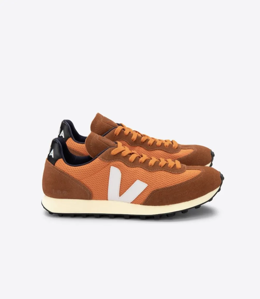 VEJA RIO BRANCO ALVEOMESH PUMPKIN WHITE