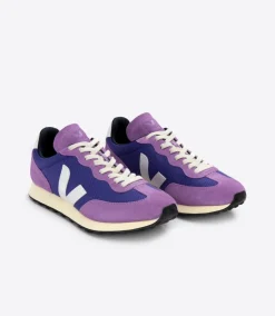 Damen VEJA RIO BRANCO ALVEOMESH PURPLE WHITE