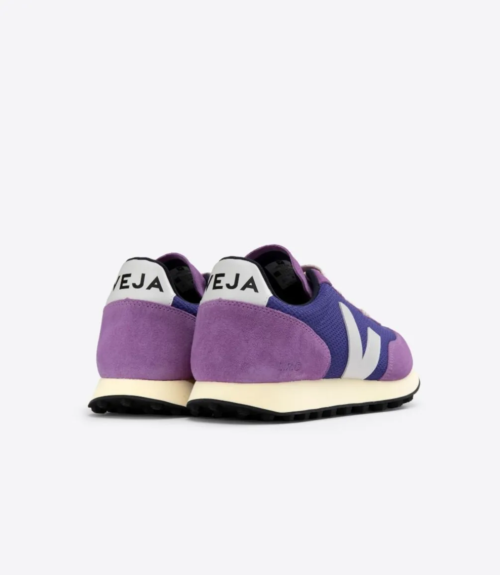 Damen VEJA RIO BRANCO ALVEOMESH PURPLE WHITE