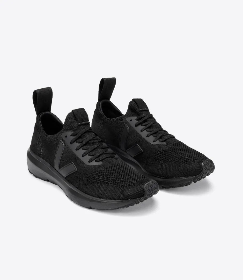 VEJA RUNNER STYLE 2 V-KNIT X RICK OWENS FULL BLACK