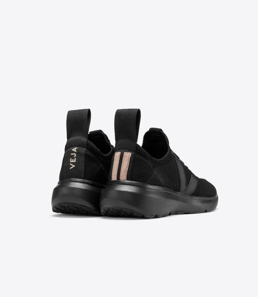 VEJA RUNNER STYLE 2 V-KNIT X RICK OWENS FULL BLACK