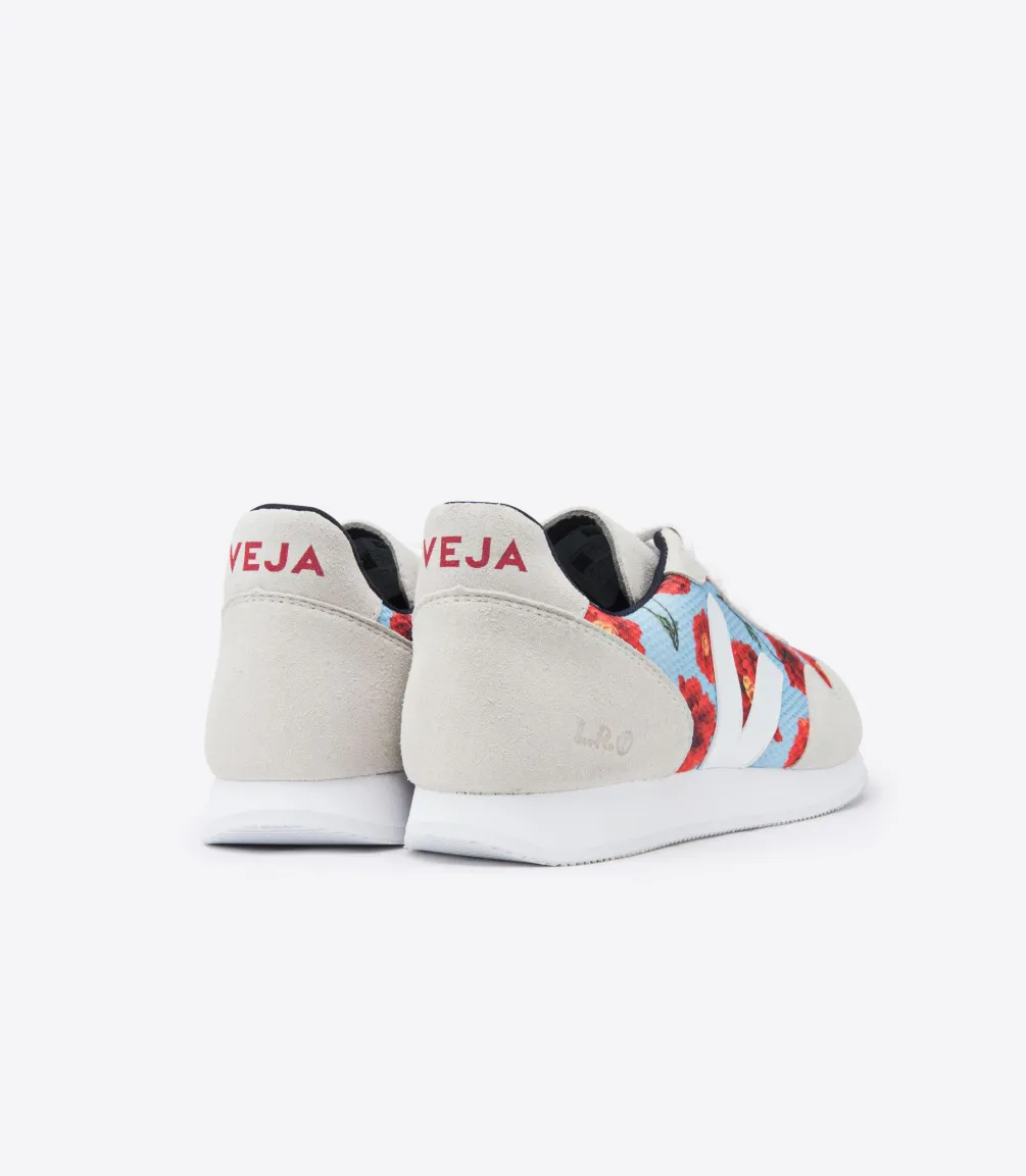 VEJA SDU B-MESH POPPIES