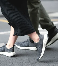 VEJA THUNDERBIRD V-KNIT MIX GREY BLACK