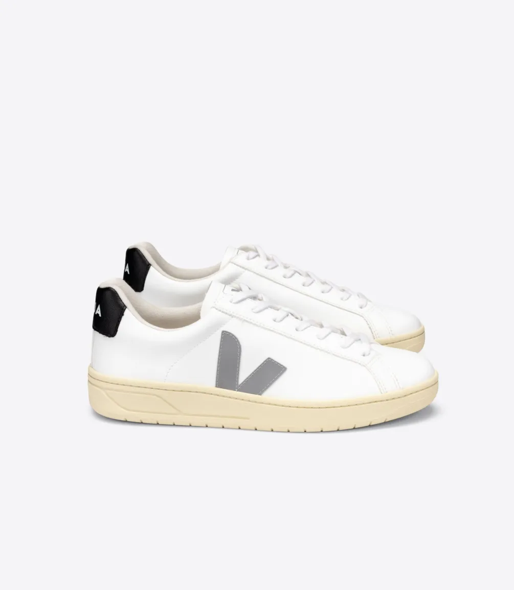 VEJA URCA CWL WHITE OXFORD GREY BLACK