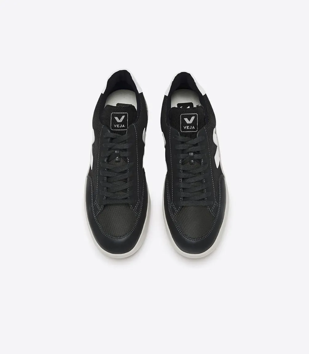 VEJA V-12 B-MESH BLACK WHITE