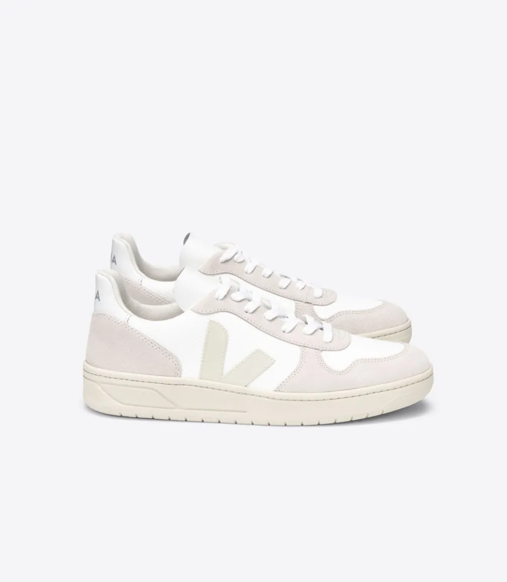 Damen VEJA V-10 B-MESH WHITE NATURAL PIERRE