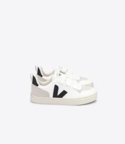 Kinder VEJA V-10 CWL WHITE BLACK