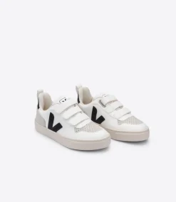 Kinder VEJA V-10 CWL WHITE BLACK