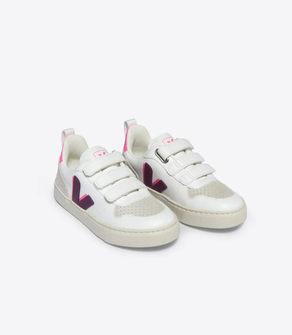 Kinder VEJA V-10 CWL WHITE MAGENTA SARI