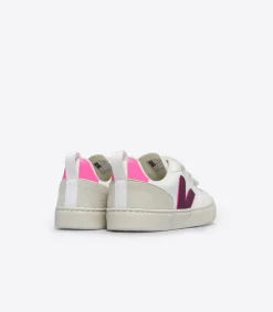 Kinder VEJA V-10 CWL WHITE MAGENTA SARI