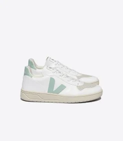 VEJA V-10 CWL WHITE MATCHA