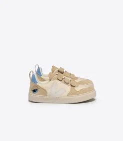 Kinder VEJA V-10 FLEECE X BIGSTUFFED PURE WHITE
