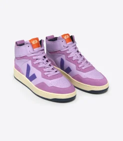 Damen VEJA V-95 LEATHER ORCHID PURPLE