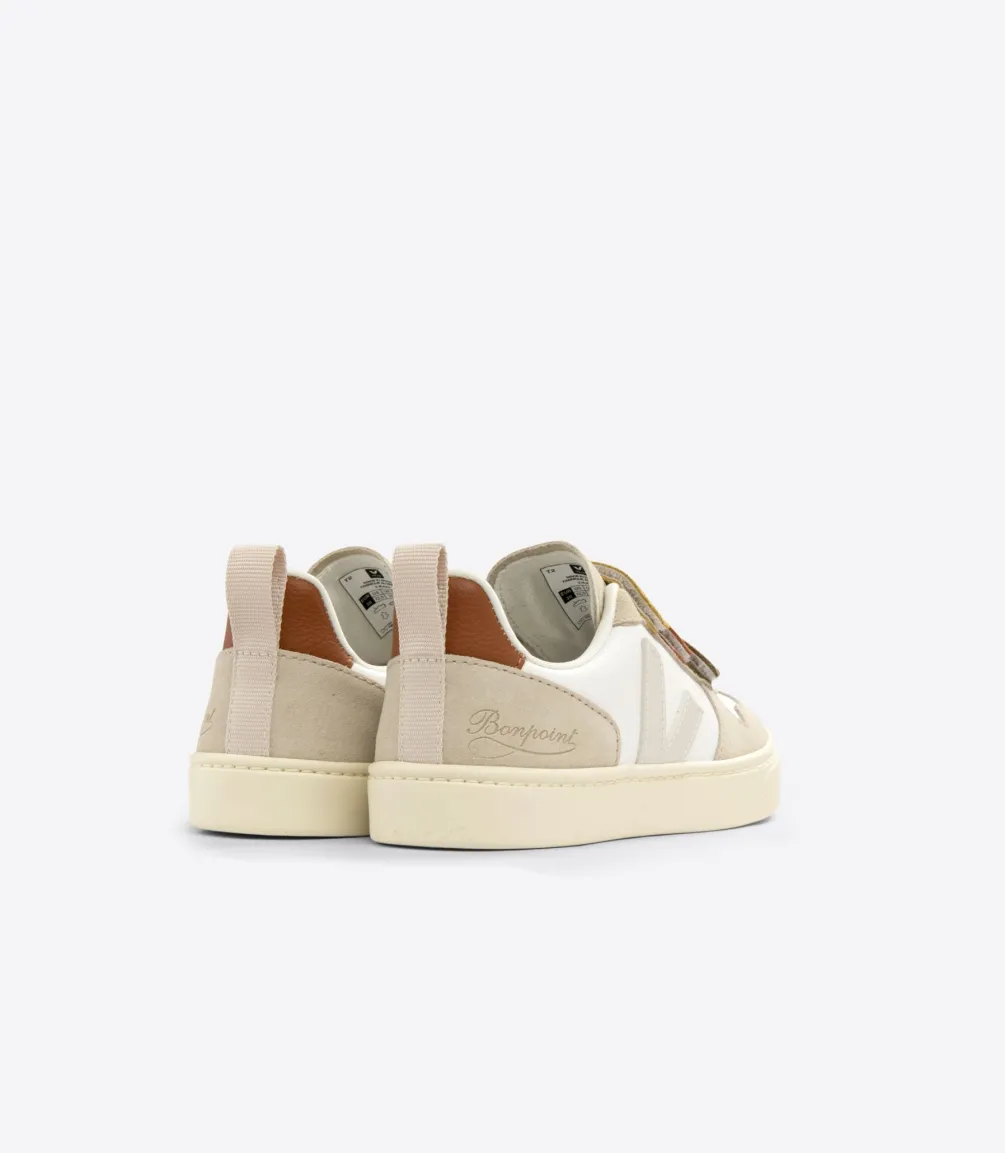 Kinder VEJA V-10 LEATHER X BONPOINT MULTICO ALMOND
