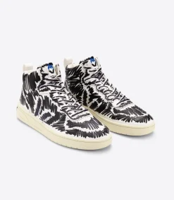 VEJA V-15 LEATHER X MARNI FULL BLACK