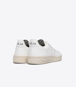 VEJA V-10 LEATHER WHITE
