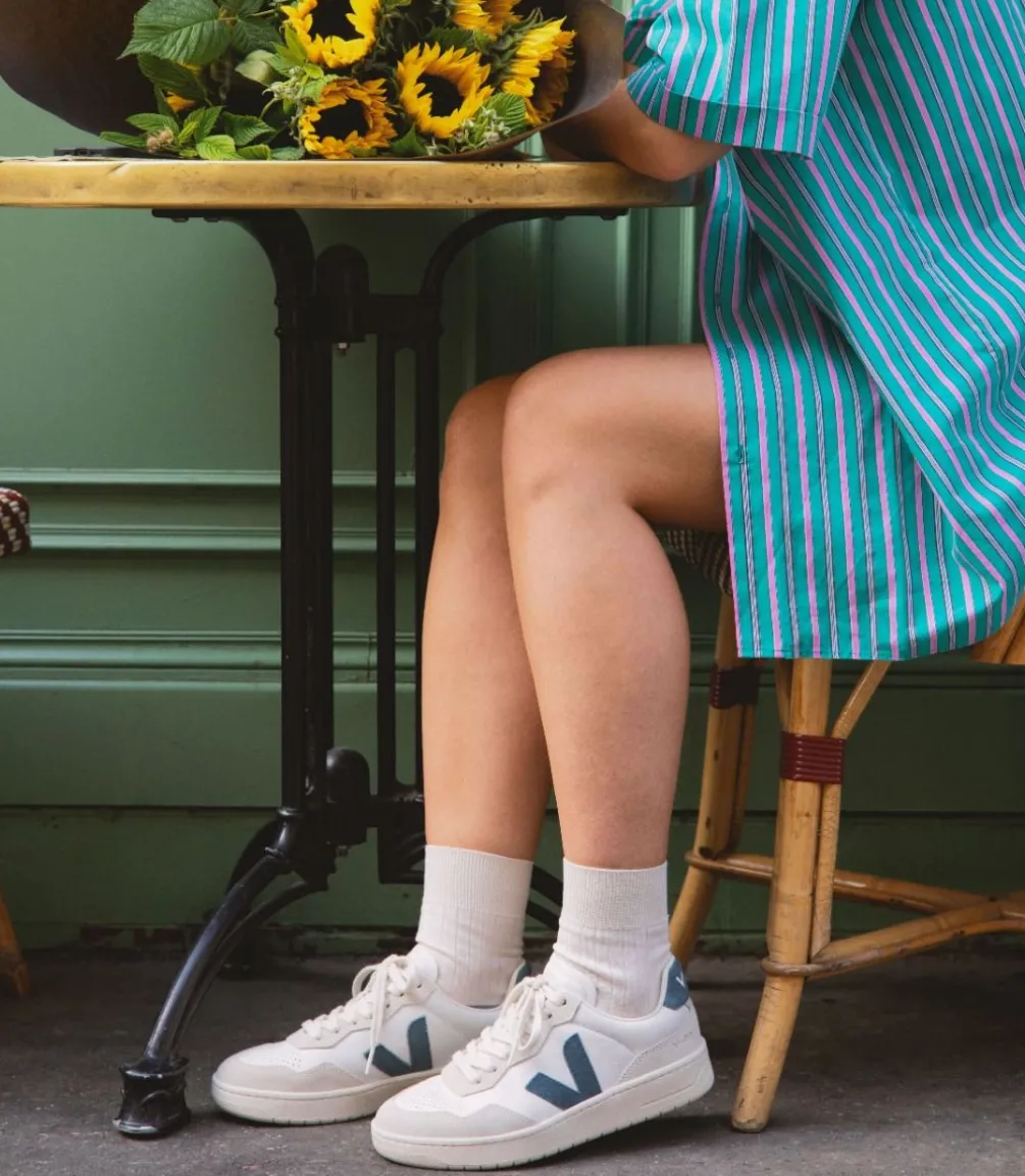 Damen VEJA V-90 LEATHER WHITE CALIFORNIA