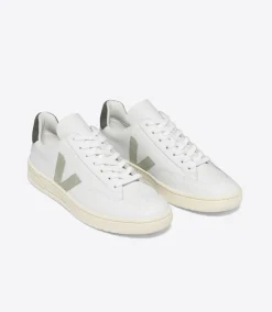 Damen VEJA V-12 LEATHER WHITE CLAY MUD