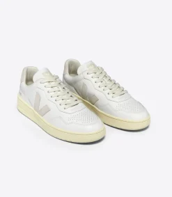 Damen VEJA V-90 LEATHER WHITE NATURAL
