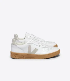 Damen VEJA V-10 LEATHER WHITE NATURAL