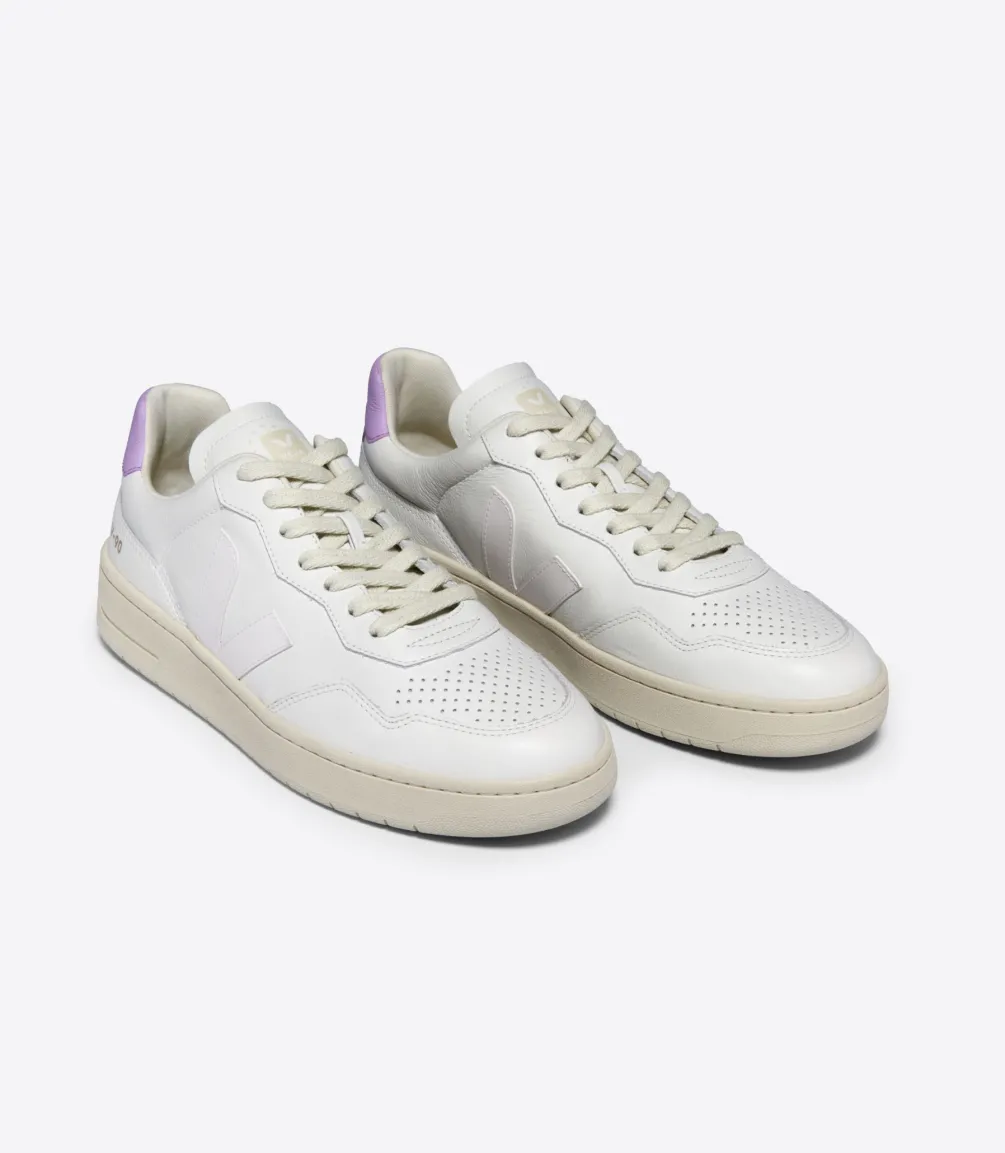 Damen VEJA V-90 LEATHER WHITE ORCHID