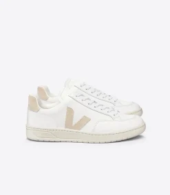 Damen VEJA V-12 LEATHER WHITE SABLE