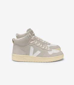 Damen VEJA V-15 NUBUCK NATURAL WHITE