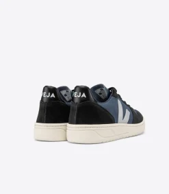 VEJA V-10 RIPSTOP NAUTICO OXFORD GREY BLACK
