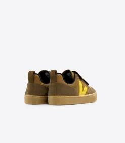 Kinder VEJA V-10 SUEDE MULTICO CAMEL