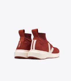 VEJA V-KNIT X RICK OWENS MID RUST