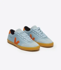 Damen VEJA VOLLEY LEATHER X MAKE MY LEMONADE STEEL PUMPKIN