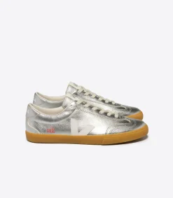 Damen VEJA VOLLEY LEATHER X NK STORE SILVER WHITE