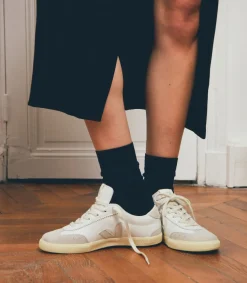 Damen VEJA VOLLEY LEATHER WHITE NATURAL