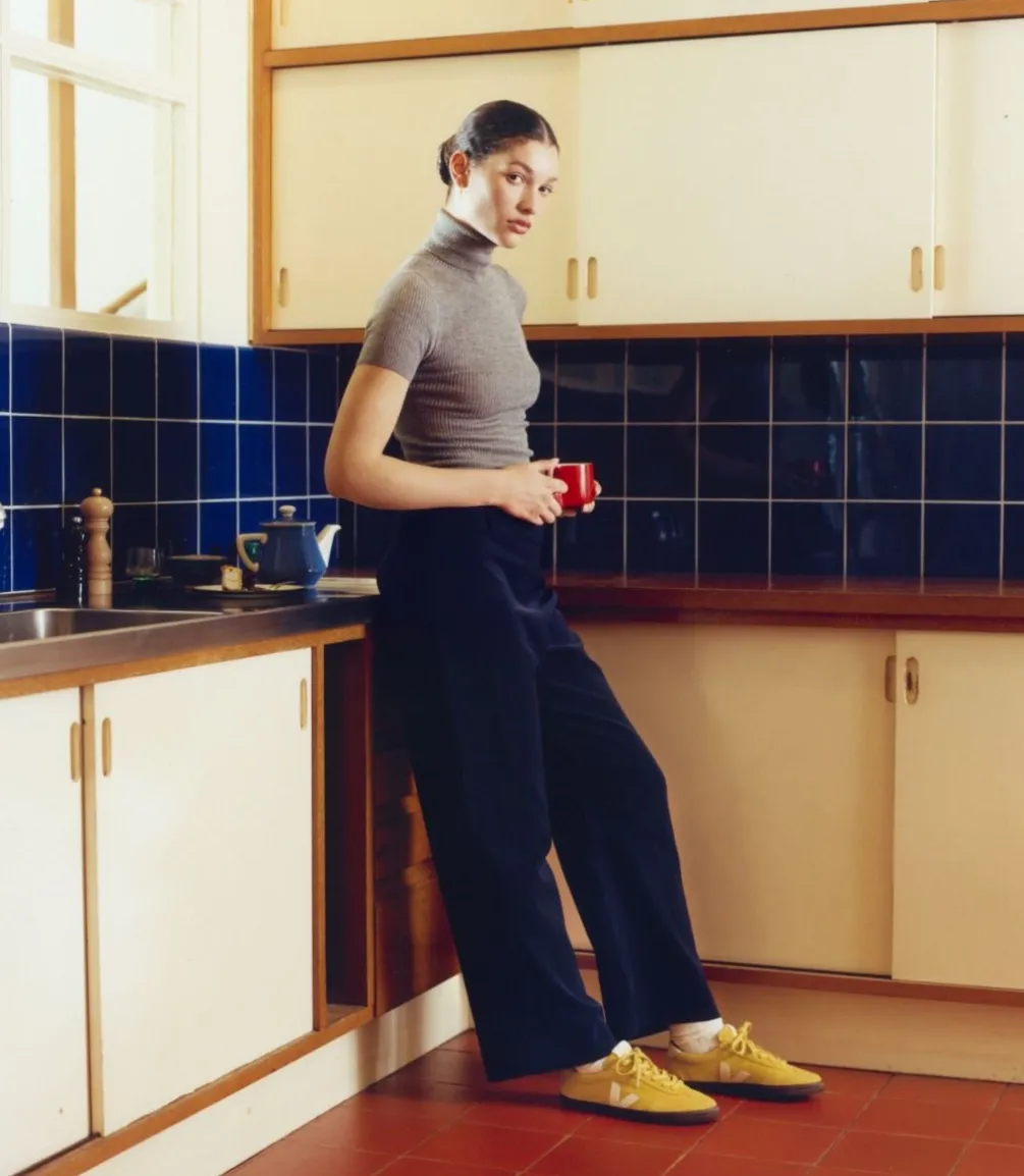 Damen VEJA VOLLEY SUEDE LIQUOR PIERRE EAGLE