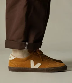 Damen VEJA VOLLEY SUEDE TENT NATURAL EAGLE