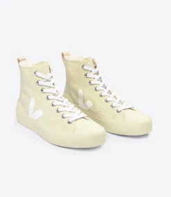 Damen VEJA WATA II CANVAS BUTTER WHITE BUTTER SOLE