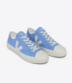 Damen VEJA WATA II LOW CANVAS AQUA PIERRE