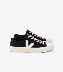 Damen VEJA WATA II LOW CANVAS BLACK PIERRE