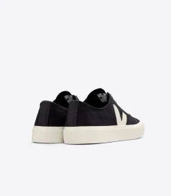 Damen VEJA WATA II LOW CANVAS BLACK PIERRE