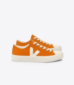 Damen VEJA WATA II LOW CANVAS PUMPKIN PIERRE