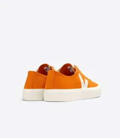 Damen VEJA WATA II LOW CANVAS PUMPKIN PIERRE