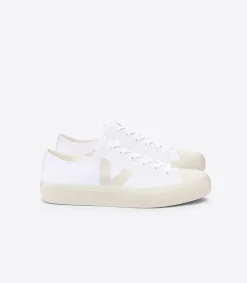 Damen VEJA WATA II LOW CANVAS WHITE PIERRE