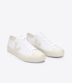 Damen VEJA WATA II LOW CANVAS WHITE PIERRE